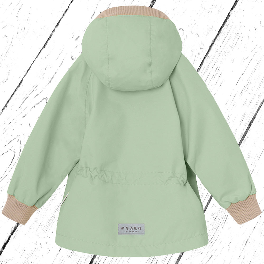 Mini A Ture Übergangs-Outdoorjacke MATWALLY fleece lined Jacket Dusty Light Green