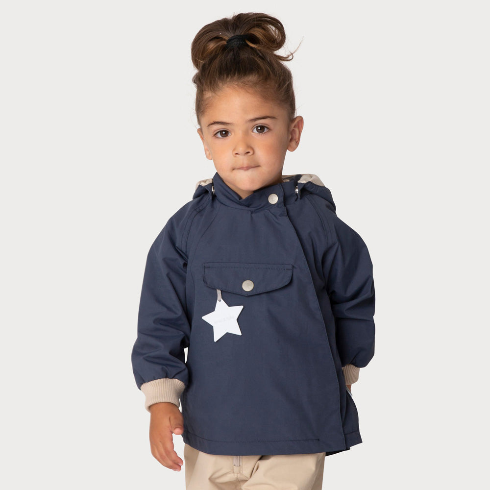 Mini A Ture Übergangs-Outdoorjacke MATWALLY fleece lined Jacket Ombre Blue