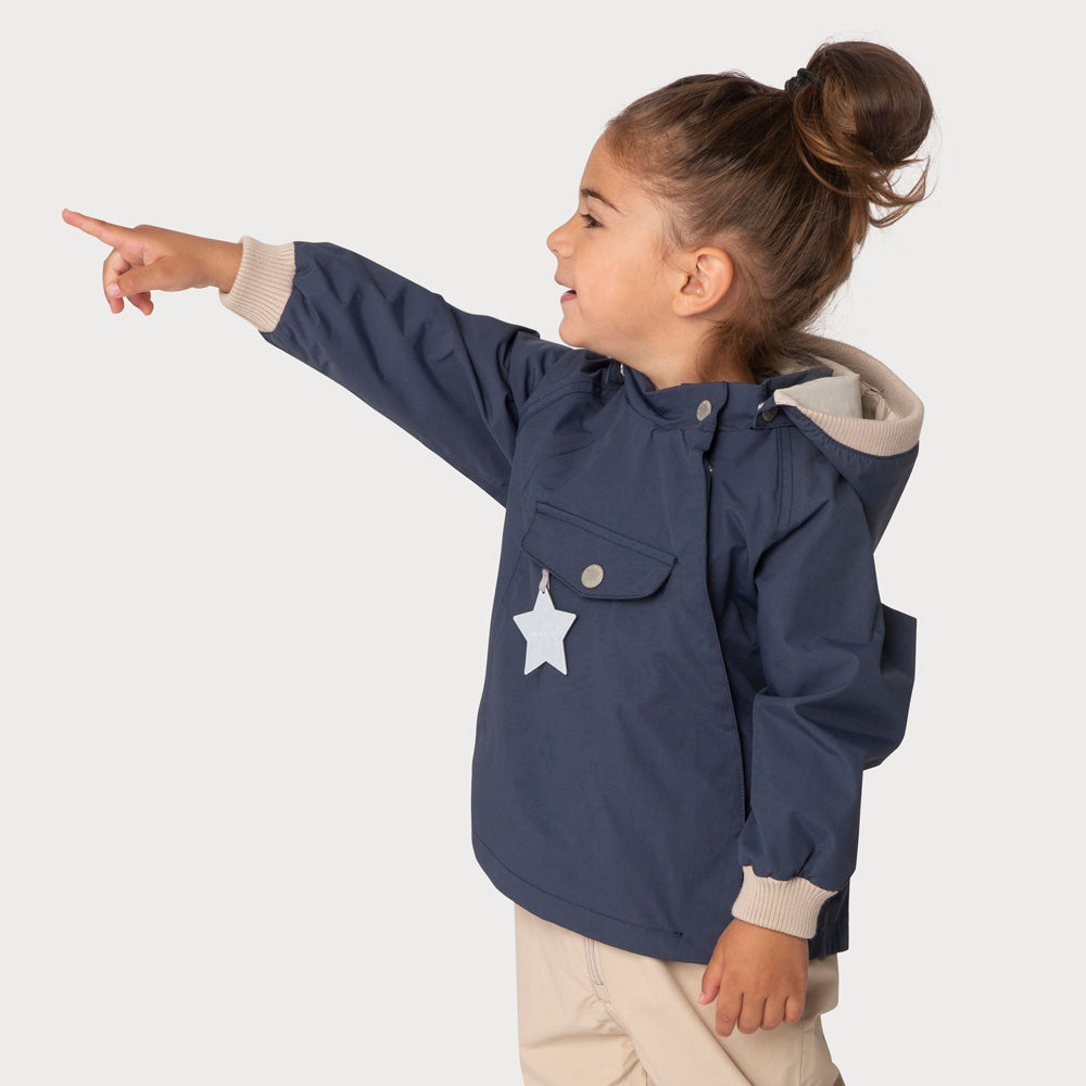 Mini A Ture Übergangs-Outdoorjacke MATWALLY fleece lined Jacket Ombre Blue