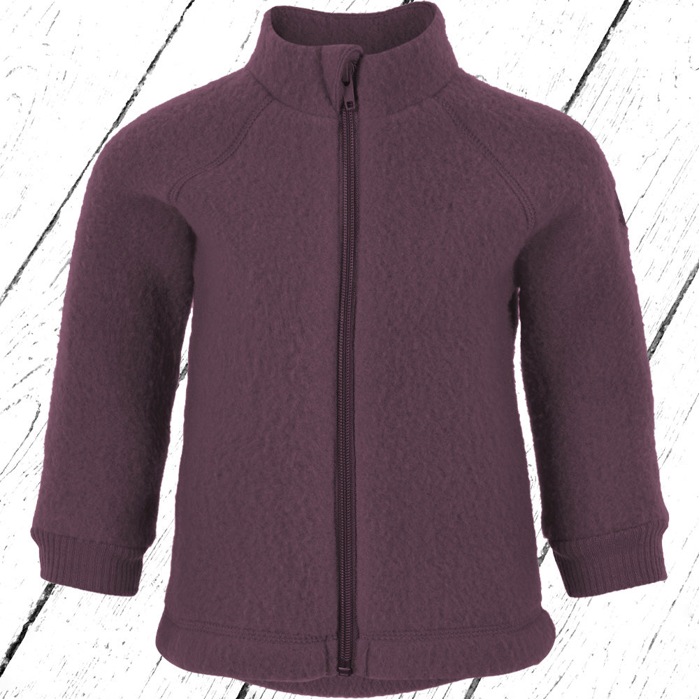 Mikk-Line Jacke Merino Wool Jacket Huckleberry