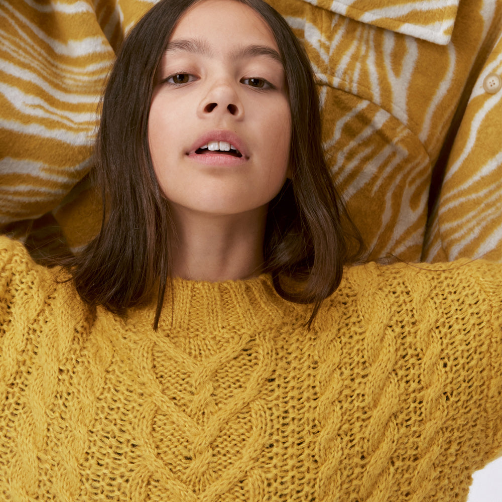 Molo Strickpullover Gladys Mimosa Yellow