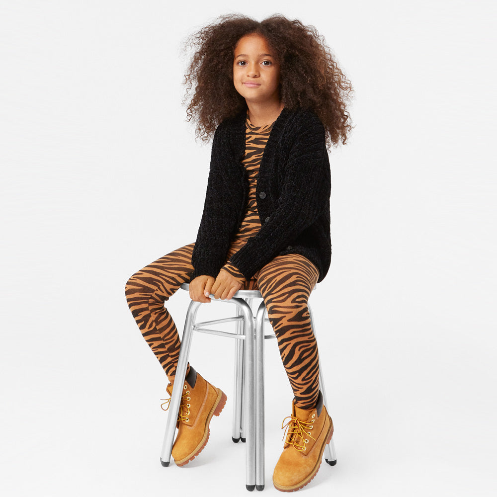 Molo Leggings Nadine Wool Zebra Wool
