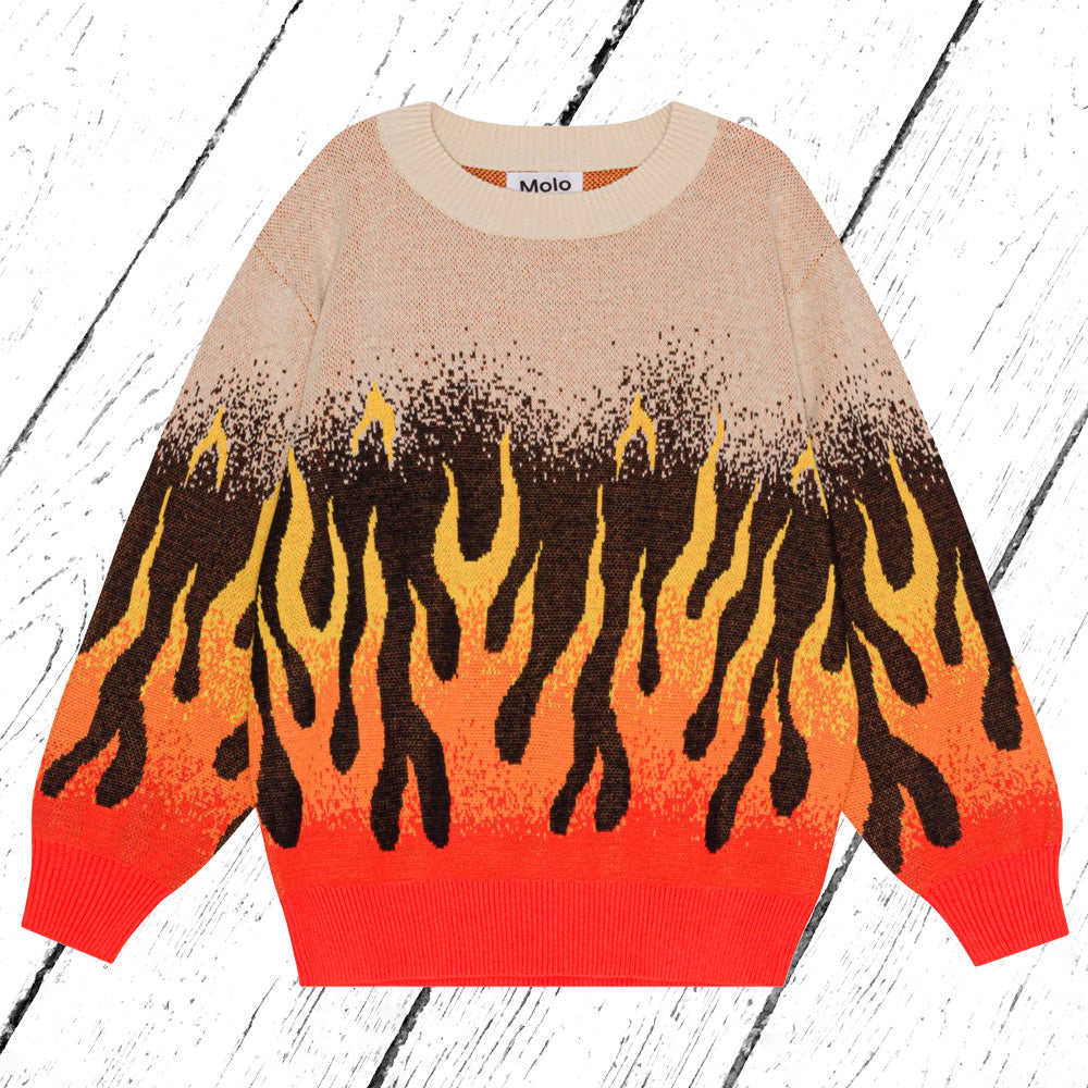 Molo Strickpullover Bello On Fire