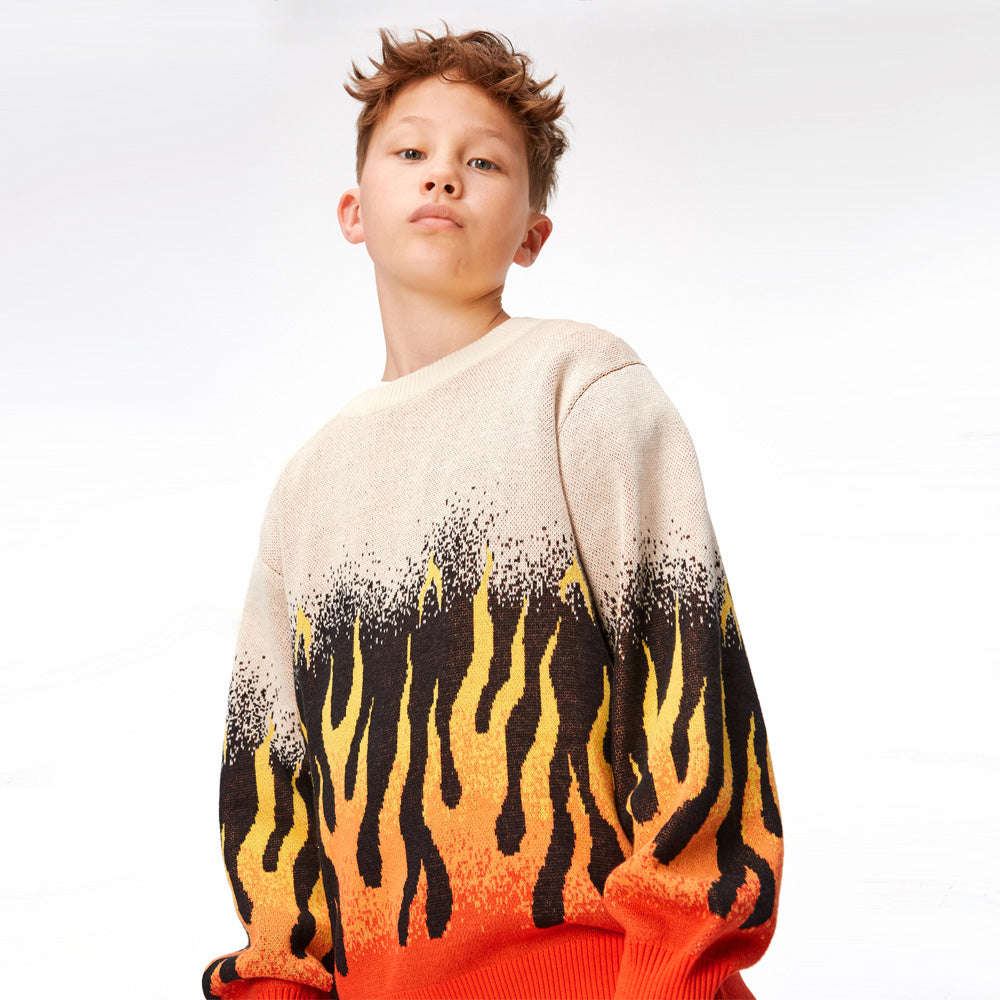 Molo Strickpullover Bello On Fire