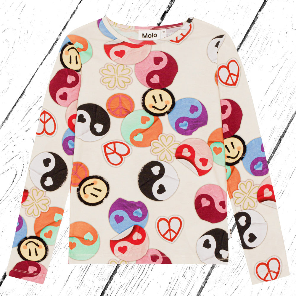 Molo Shirt Rose Yin Yang