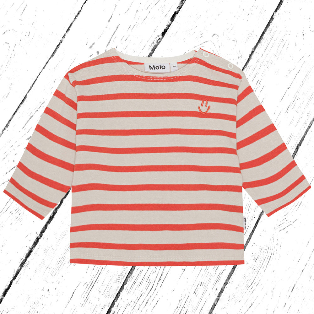 Molo Pullover Edarko Shell Red Stripe