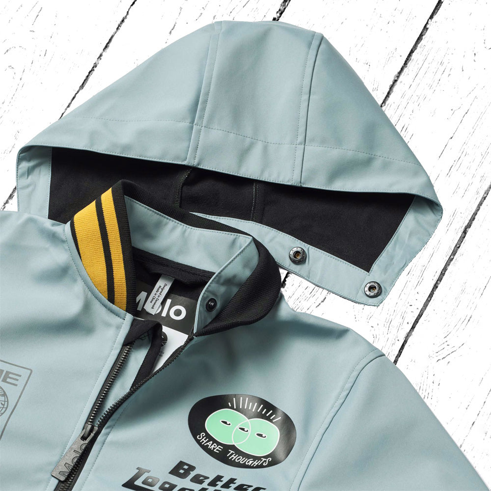 Molo Outdoor Softshell Jacke Cloudy Misty Blue