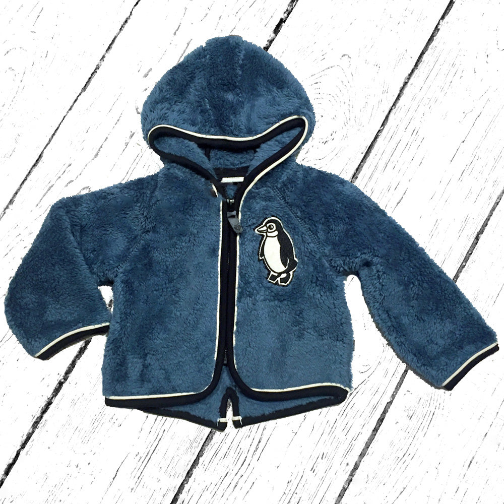 Smafolk Flauschfleece Jacke Bluestone