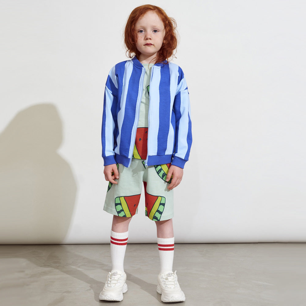 MAINIO Ripple Bomber Jacket mit Krokodil