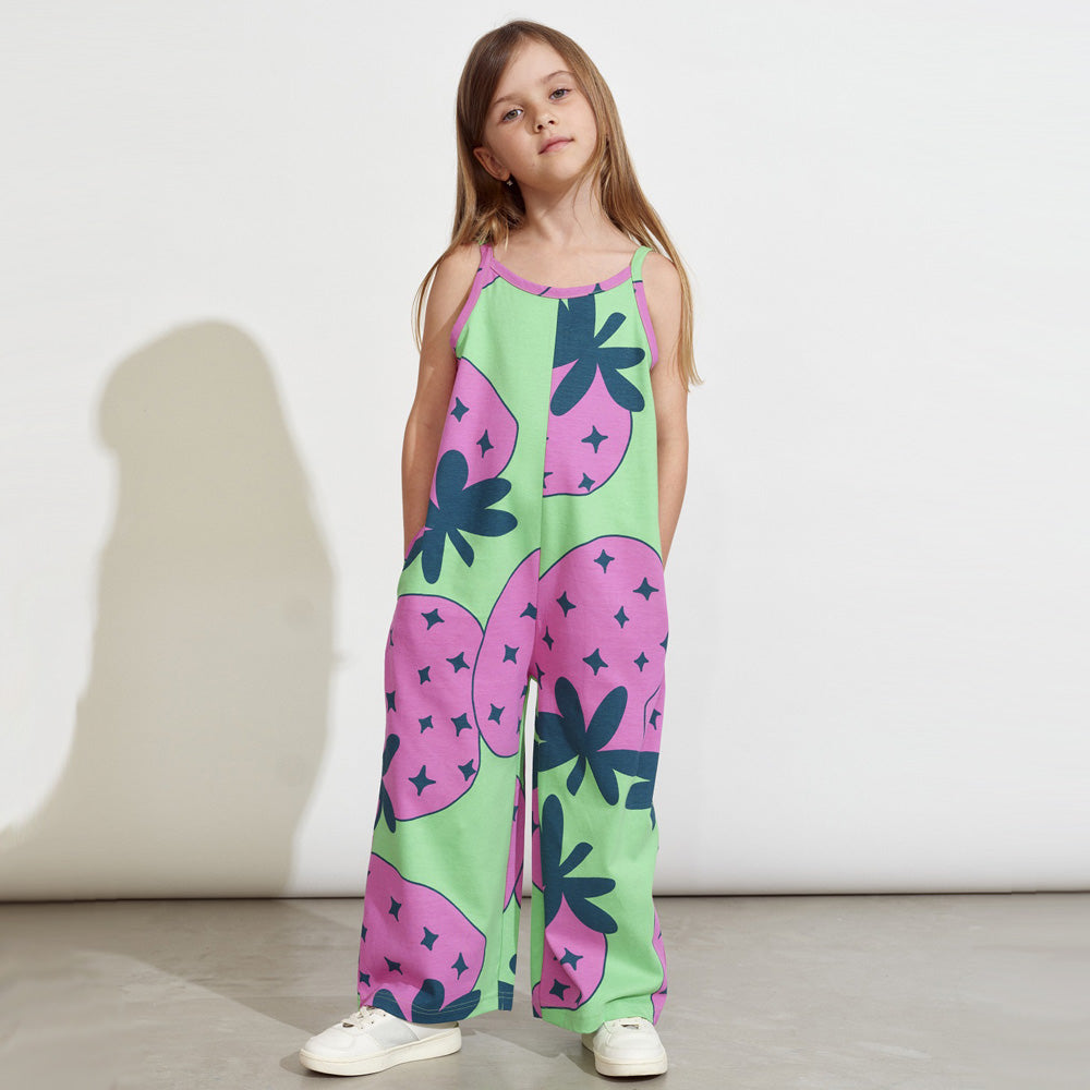 MAINIO Sommer Overall Giant Strawberry Jumpsuit