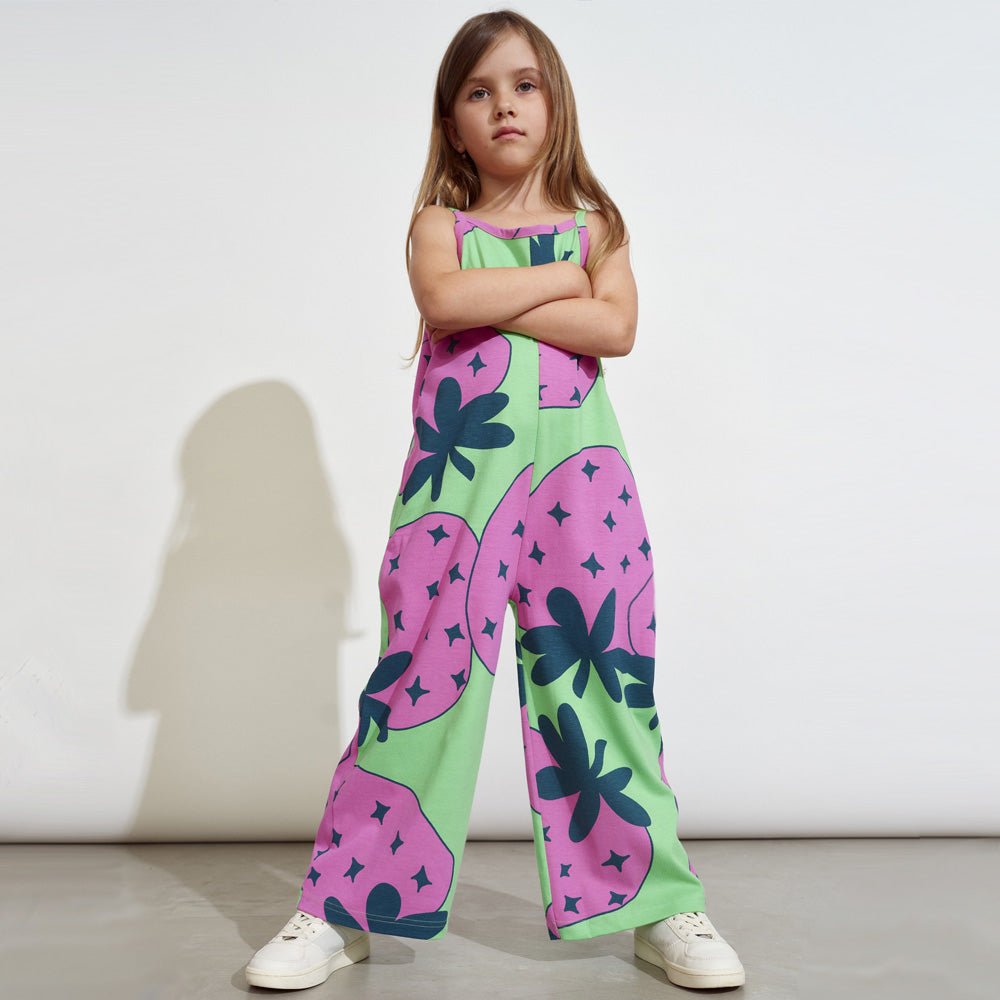 MAINIO Sommer Overall Giant Strawberry Jumpsuit