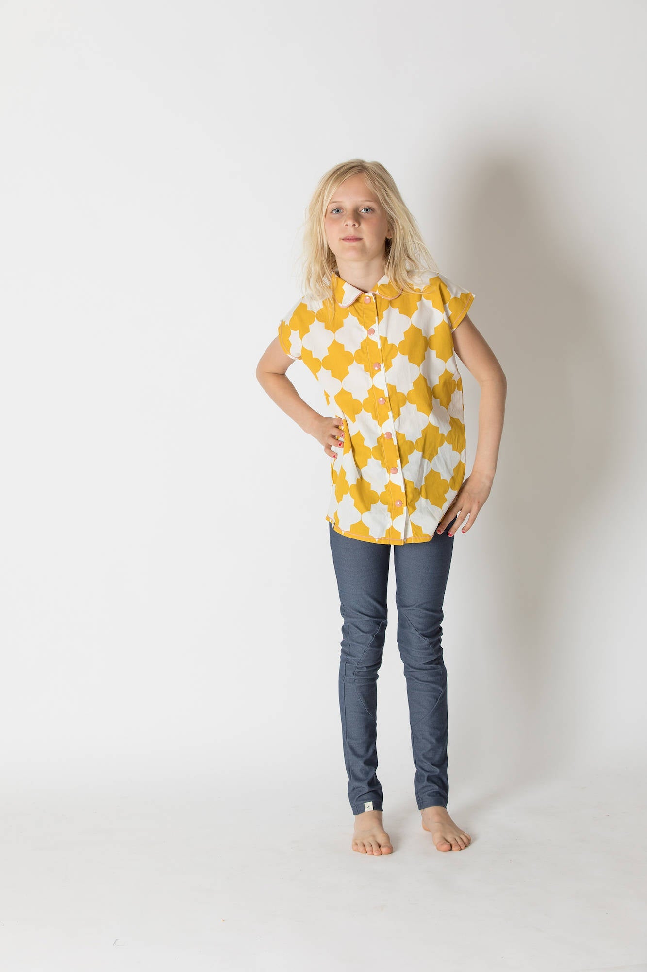 Albababy Sabella Oversize Shirt Nugget Gold Tiles