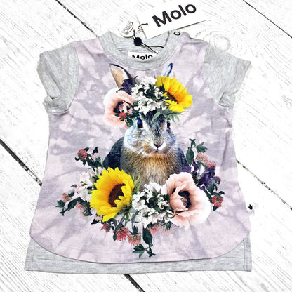 Molo T-Shirt Erin Flower Bunny