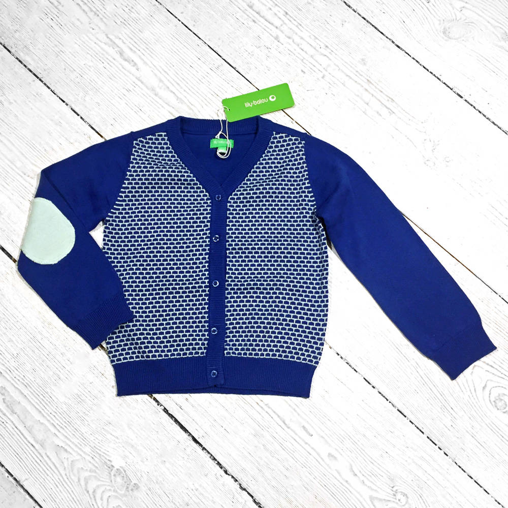 Lily Balou Knit Cardigan Jacob Dazzling Blue