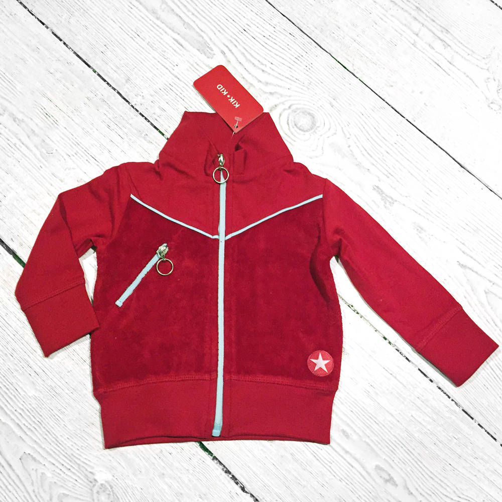 Kik-Kid Jacket Terry red