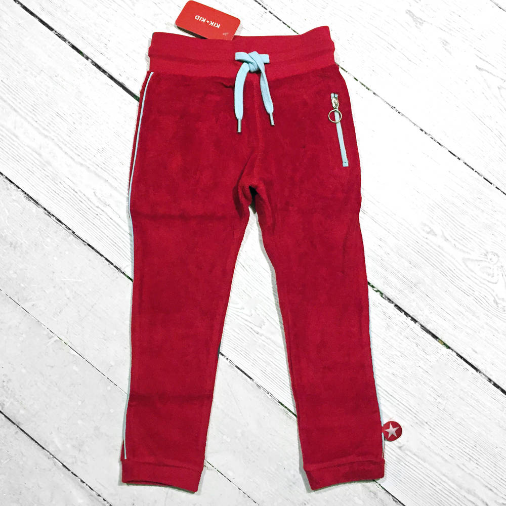 Kik-Kid Trousers Terry red