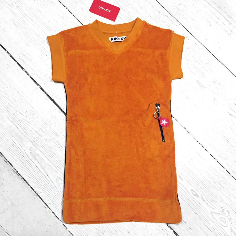 Kik-Kid Dress Terry orange