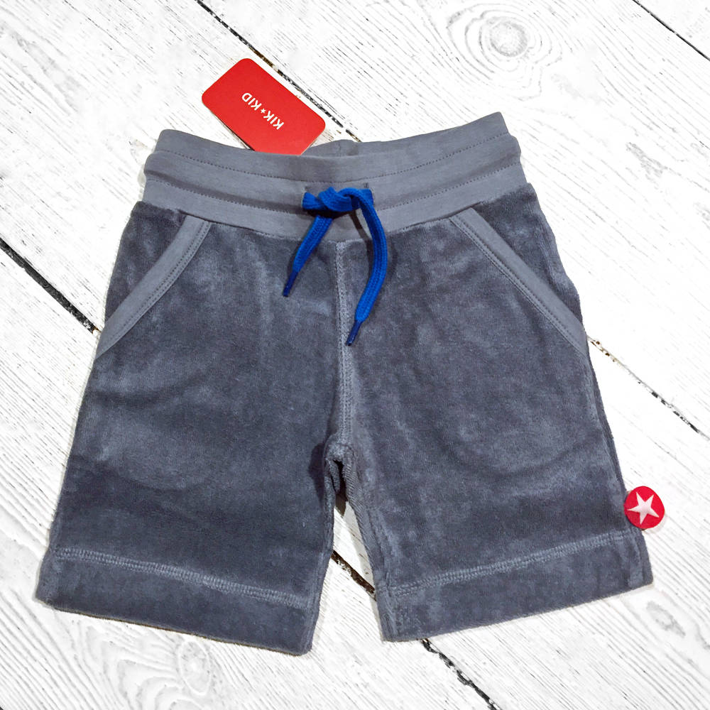 Kik-Kid Shorts Terry grey blue