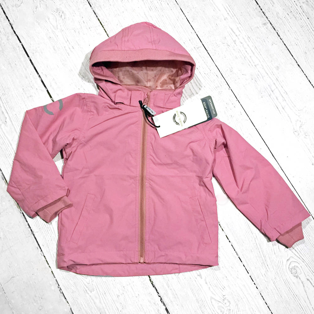 Mikk-Line Outdoor Nylon Jacket Summer Zip Polignac Rose