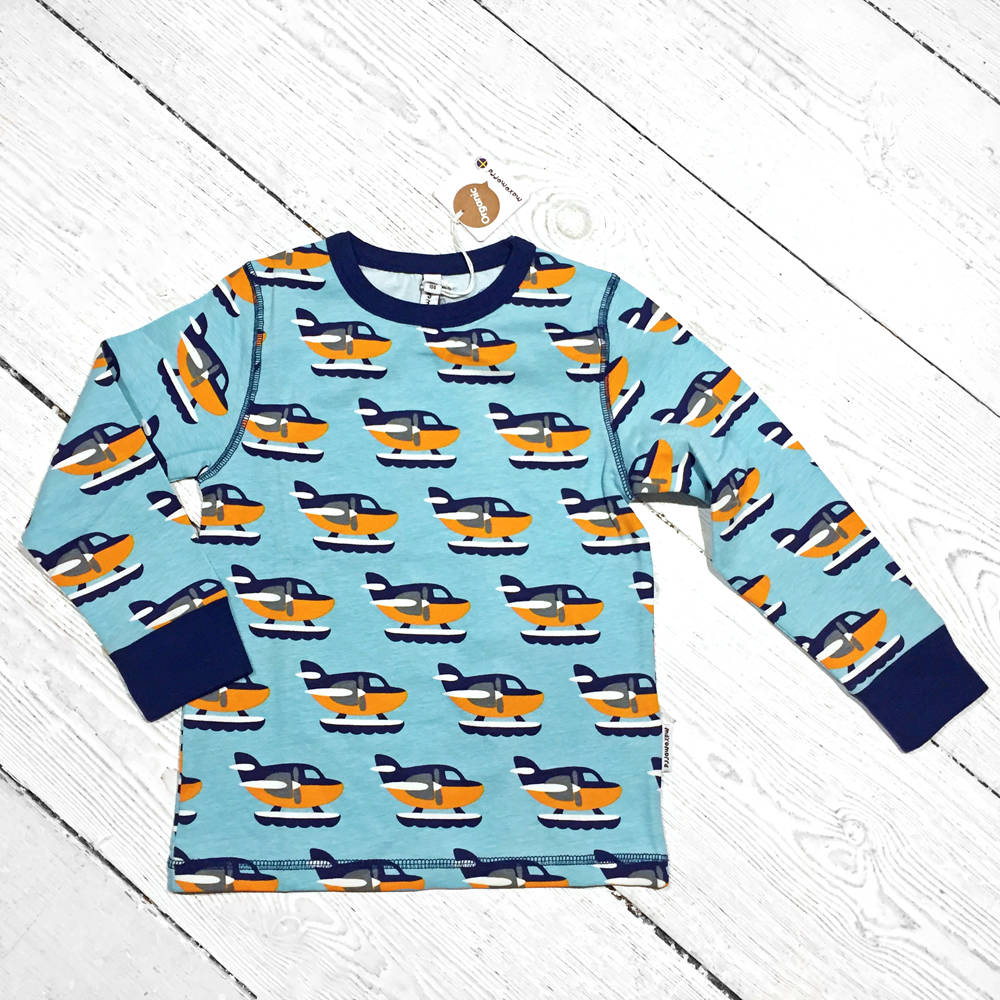 Maxomorra Shirt Sea Plane