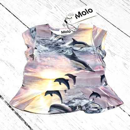 Molo T-Shirt Dolphin Sunset