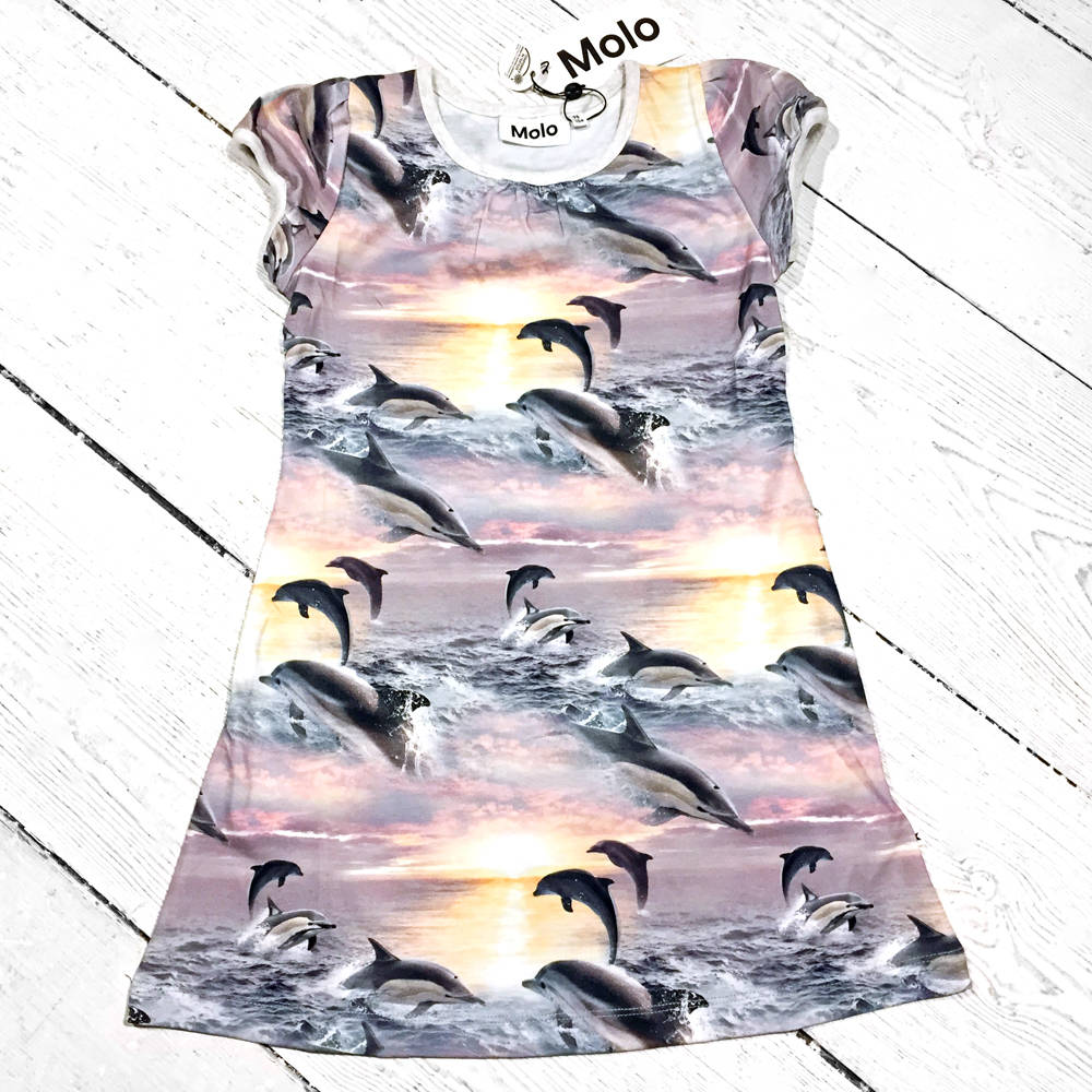 Molo Kleid Camellia Dolphin Sunset