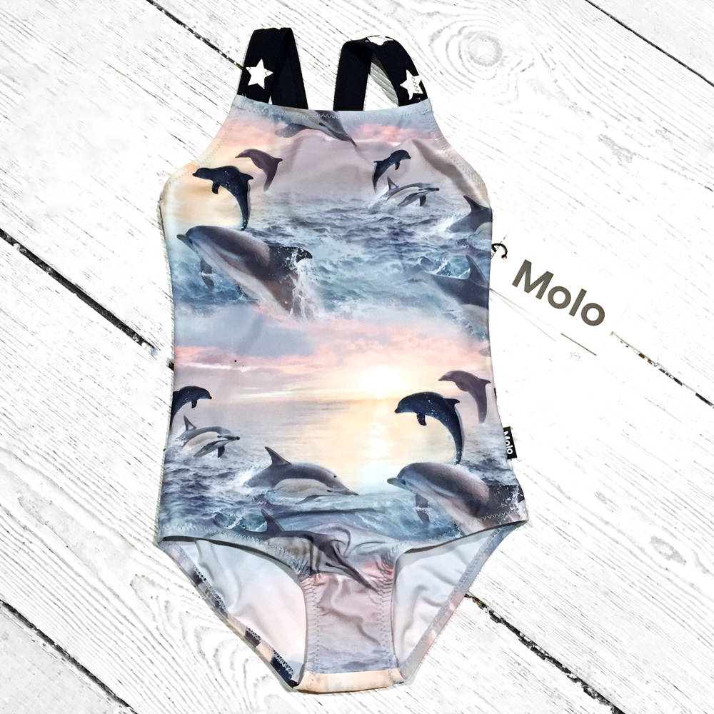 Molo UV Badeanzug Nakia Dolphins Sunset