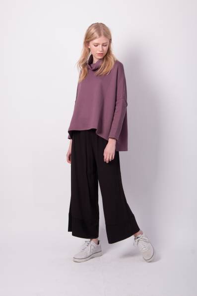 Danefae Organic Victoria Sweat grey Plum