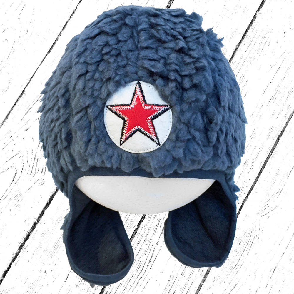 Kik-Kid Teddyfleece Mütze Hat Speedy Goof Borg blue