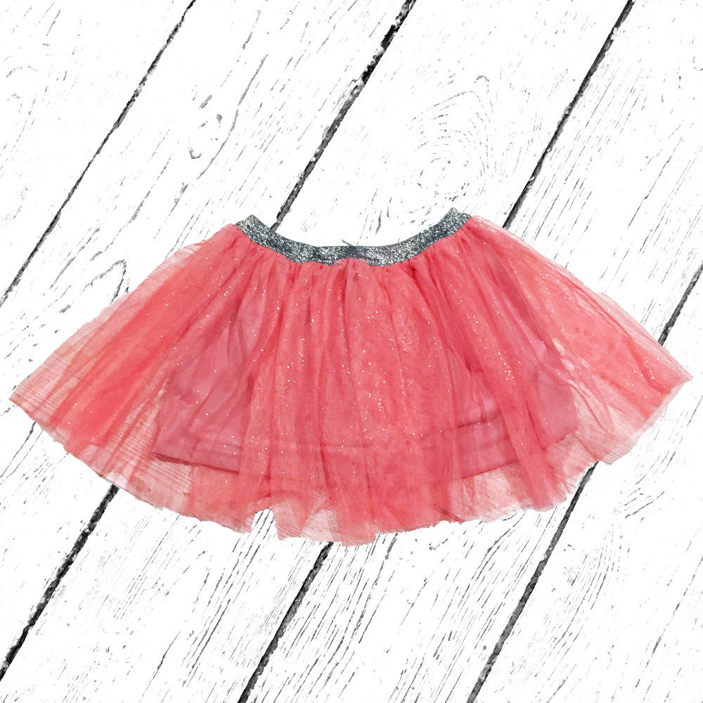 Smafolk Tulle Skirt with Glitter Blush