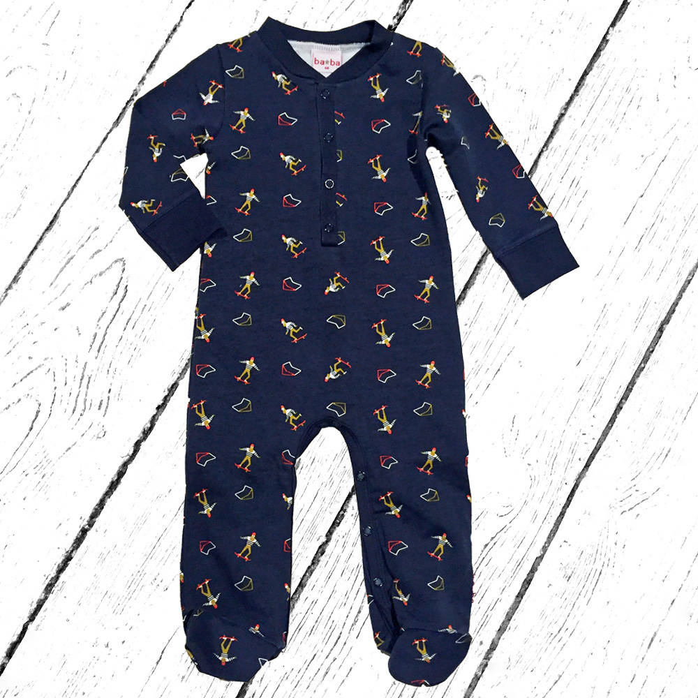 Baba Babywear Footed Bodysuit Skaters
