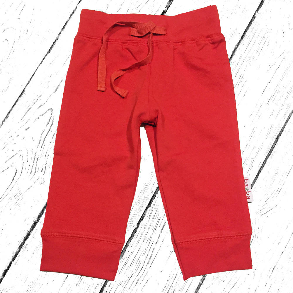 Baba Babywear Baby Pants Red
