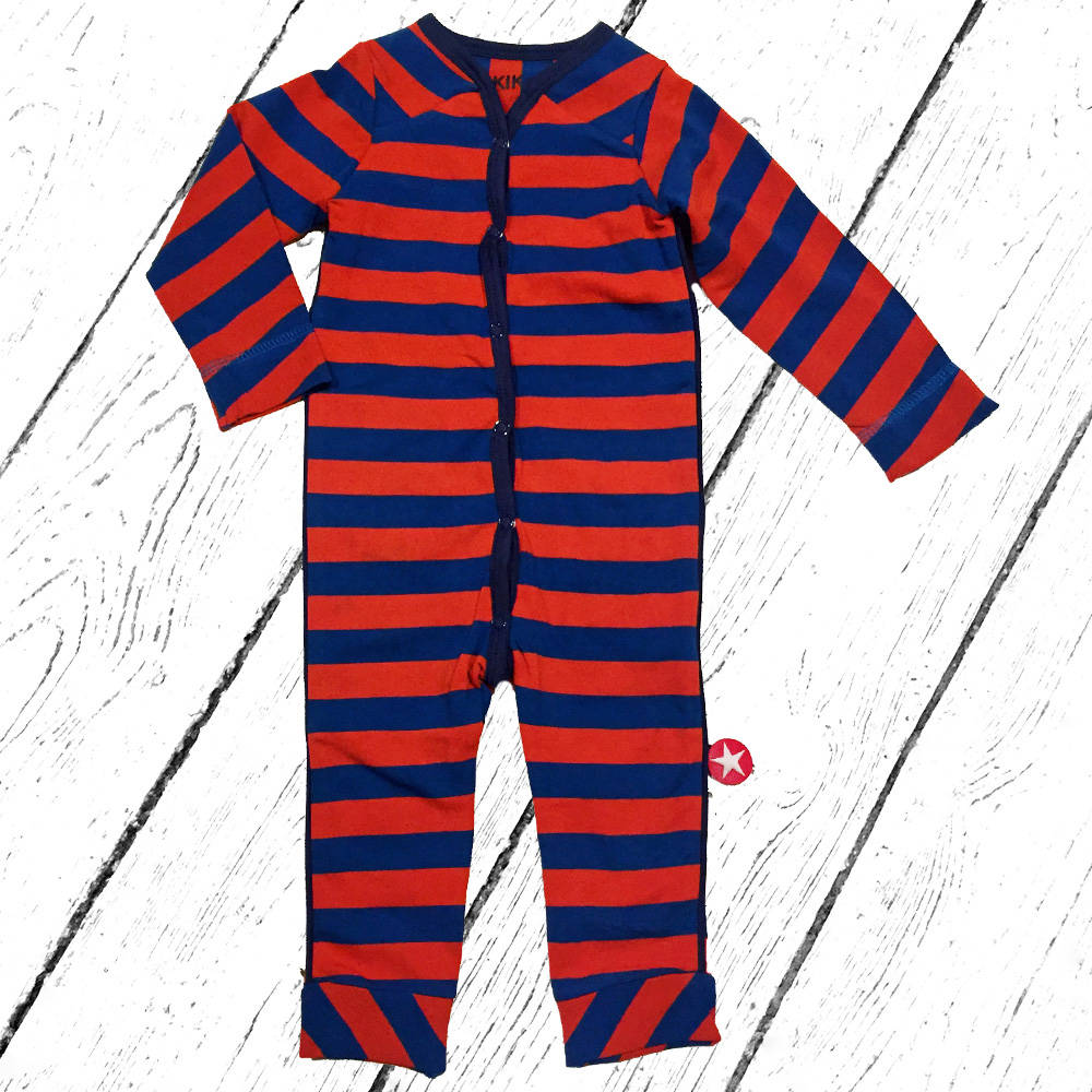 Kik-Kid Romper Jersey Big Stripe Red