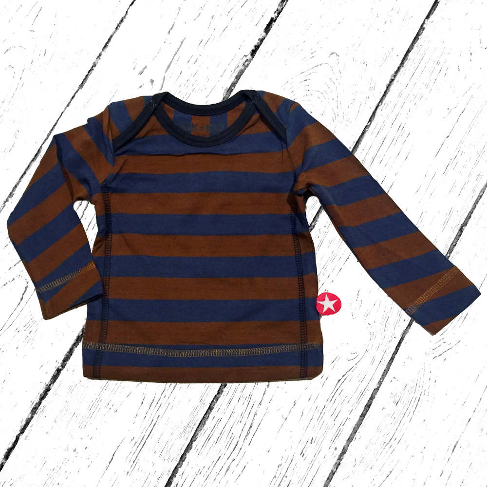Kik-Kid Shirt Jersey Big Stripe Brown