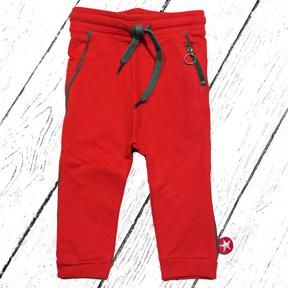 Kik-Kid Trousers French Knit Red