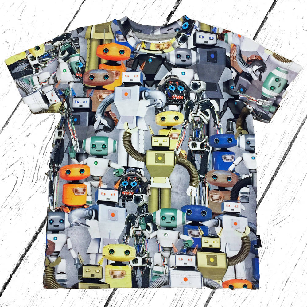 Molo T-Shirt Ralphie Robots