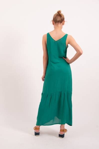 Danefae Reese Dress Abyss Green