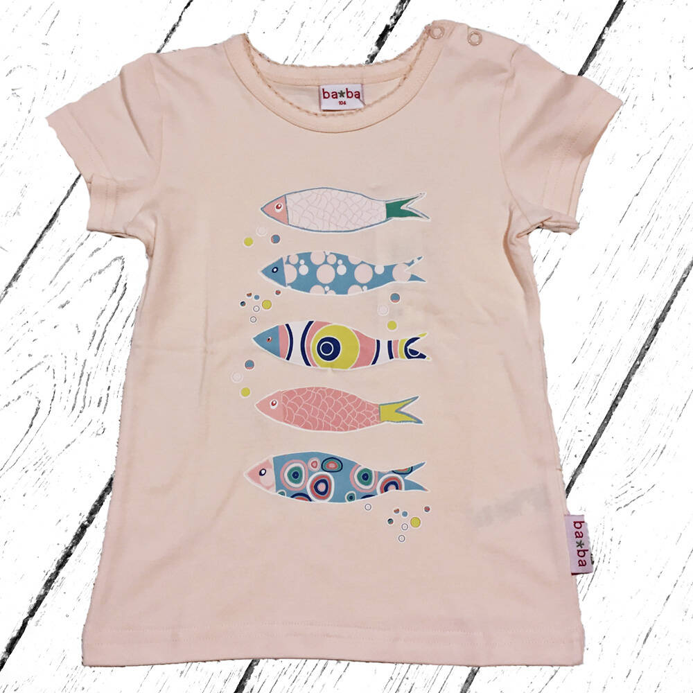 Baba Babywear Fish T-Shirt Pink