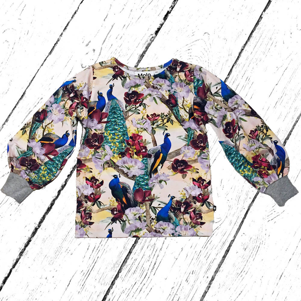 Molo Shirt Rylee Oriental Peacocks