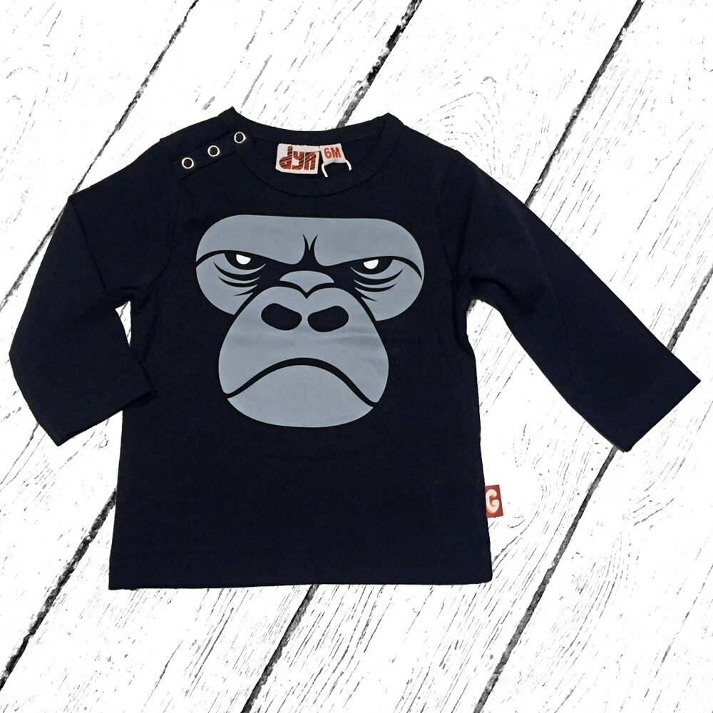 DYR Shirt Snarl T Black Gorilla
