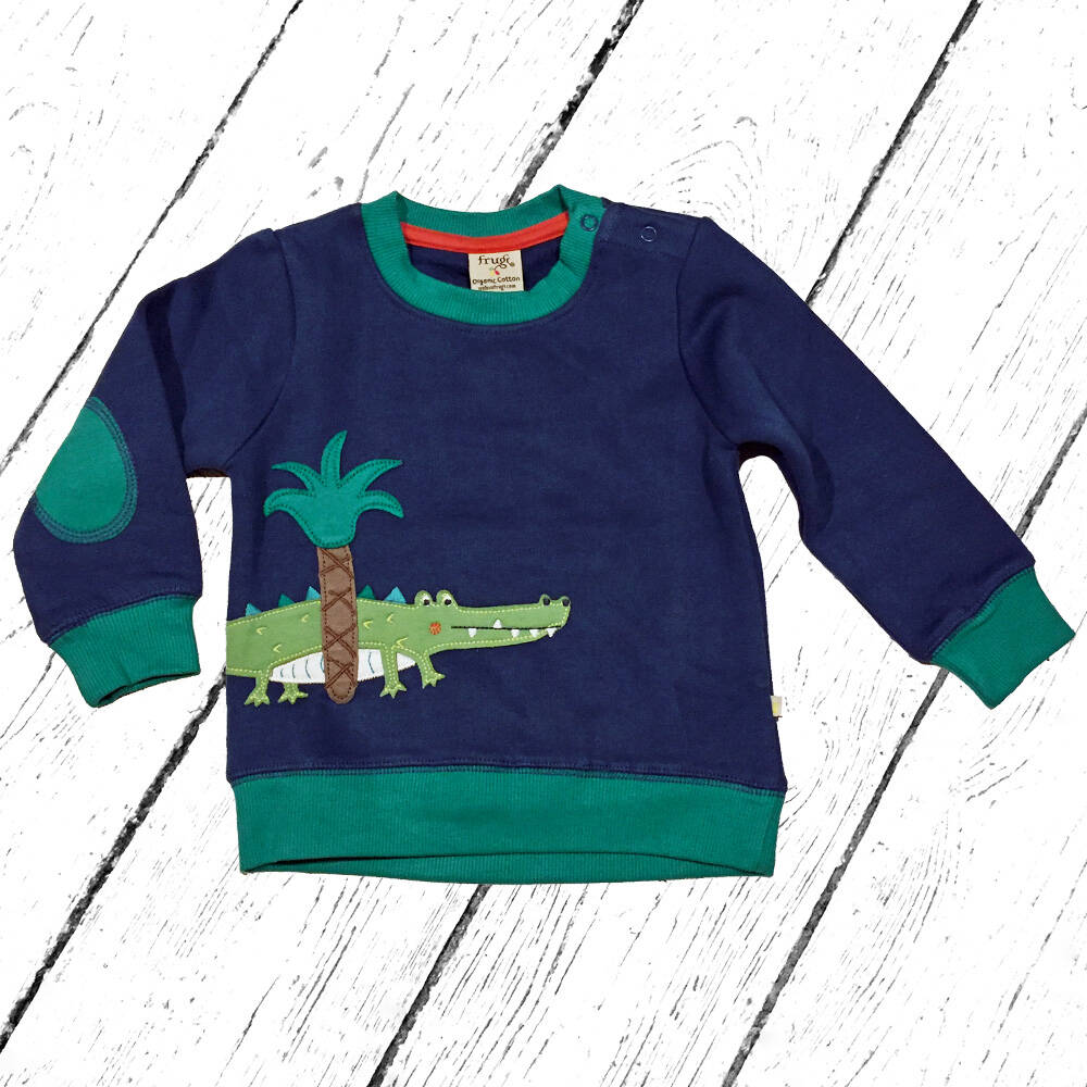 Frugi Sweatshirt Pulli Jump About Jumper Croco