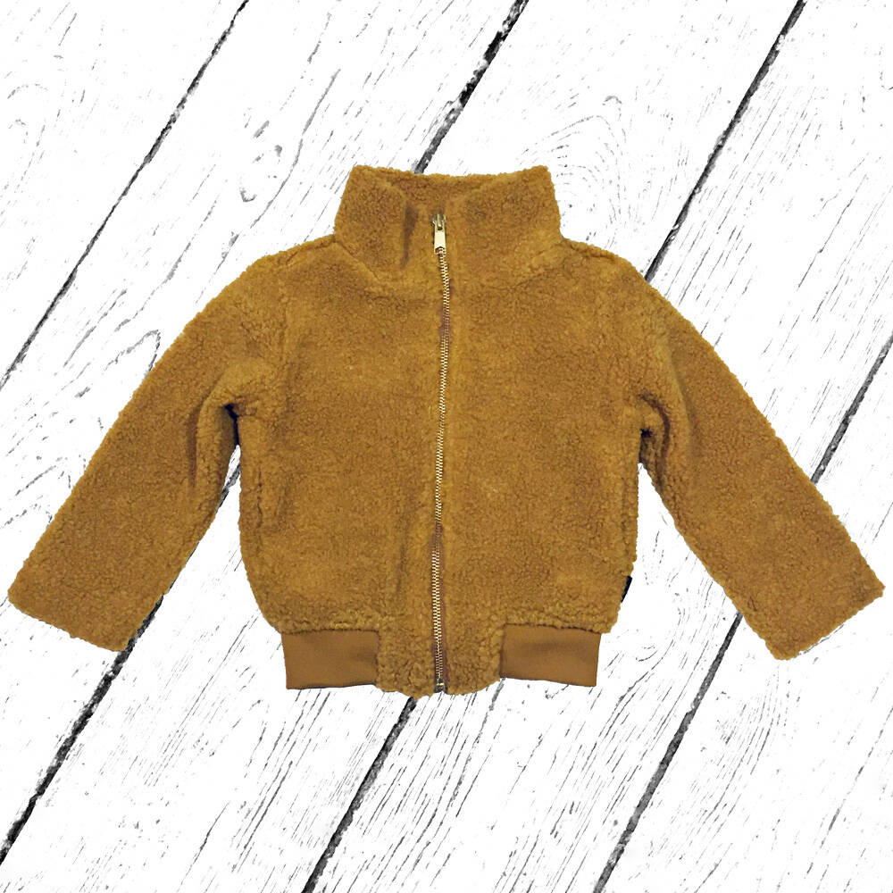 Molo Teddyfleece Jacke Haleen Peacock Gold