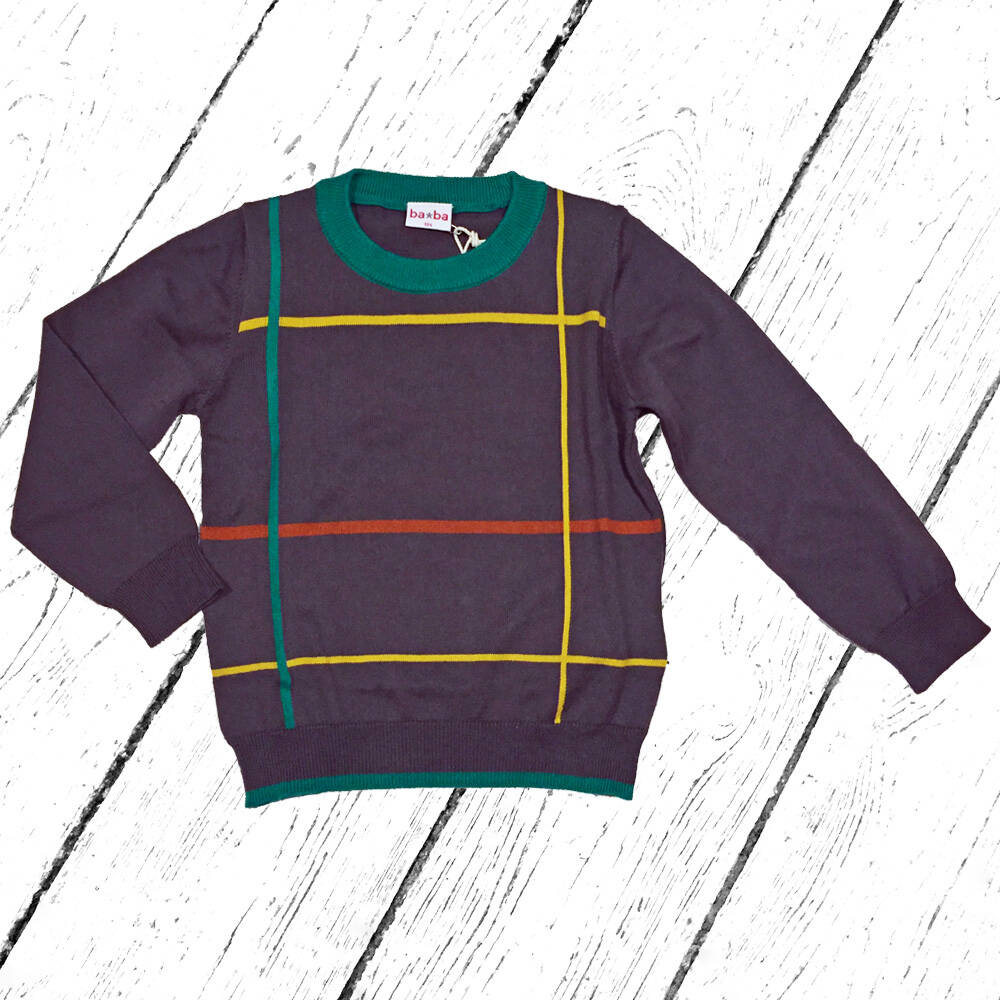 Baba Babywear Strickpulli Boys Checked