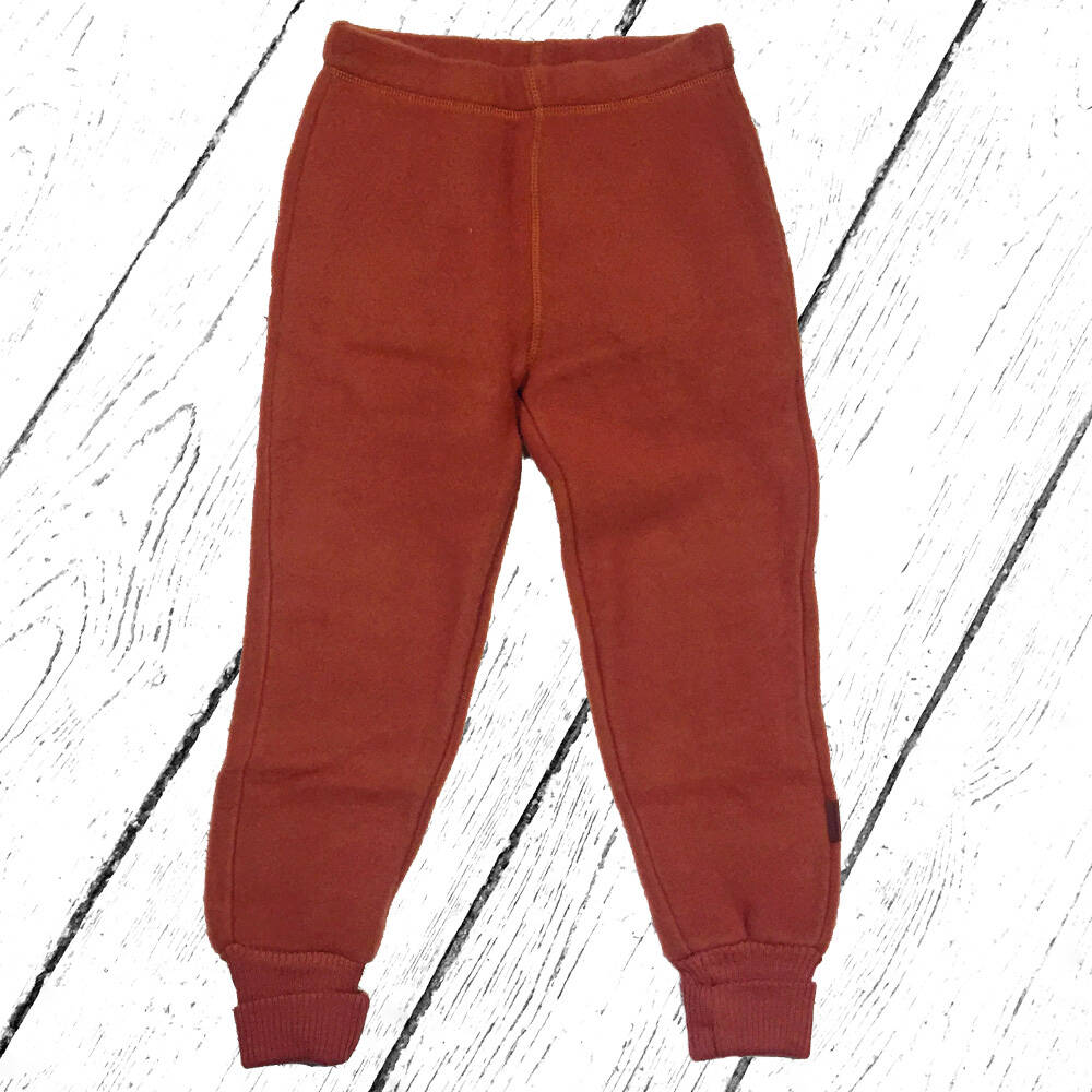 Mikk-Line Hose Merino Wool Pants Leather Brown