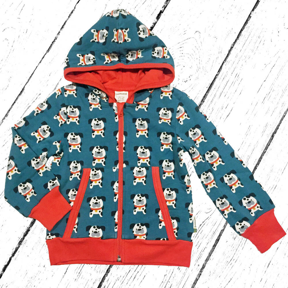 Maxomorra Kapuzenjacke Cardigan Hood Dalmatian Buddy