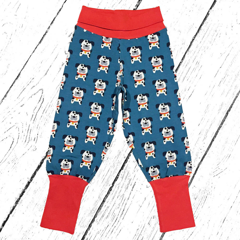 Maxomorra Hose Pants Rib Dalmatian Buddy