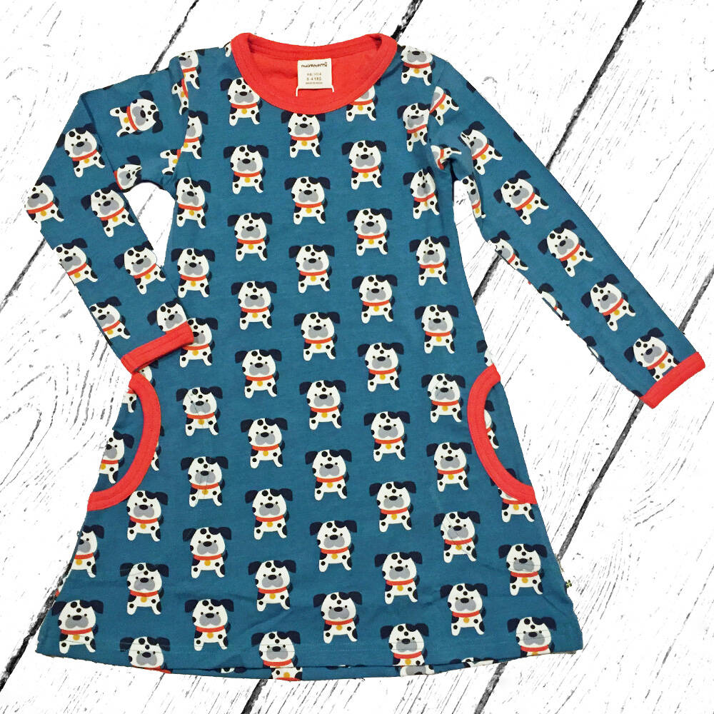 Maxomorra Kleid Dress Dalmatian Buddy