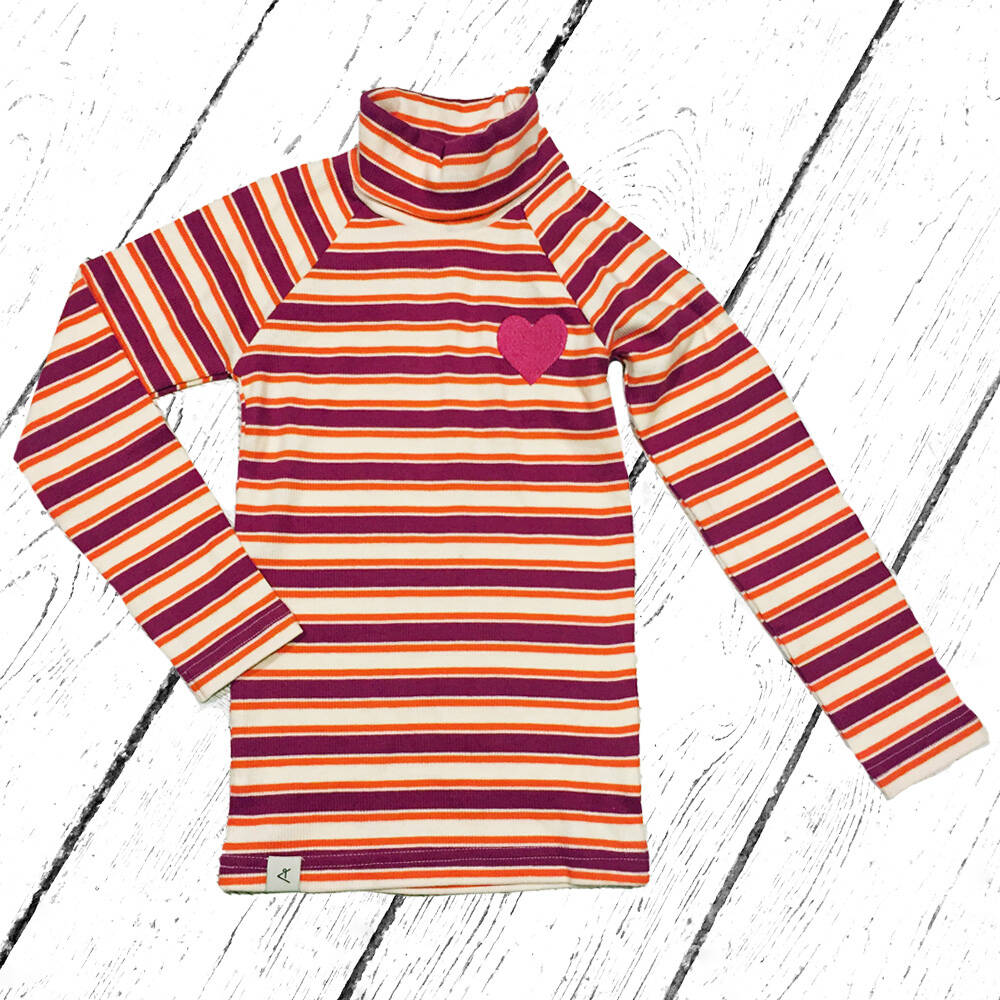 Albababy Rolli Westwind Highneck Blouse Boysenberry Magic Stripes