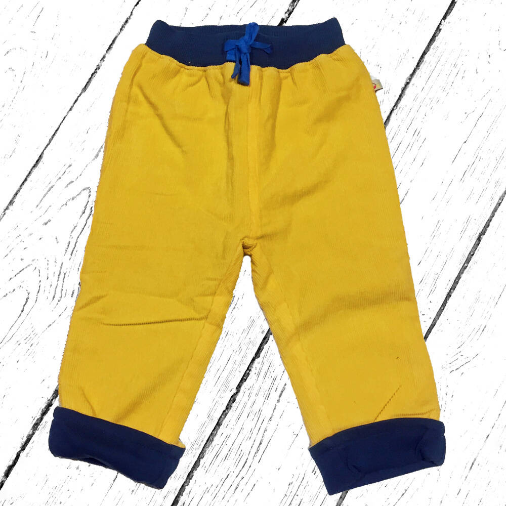 Frugi Hose Chester Lined Cord Trousers Bumble Bee