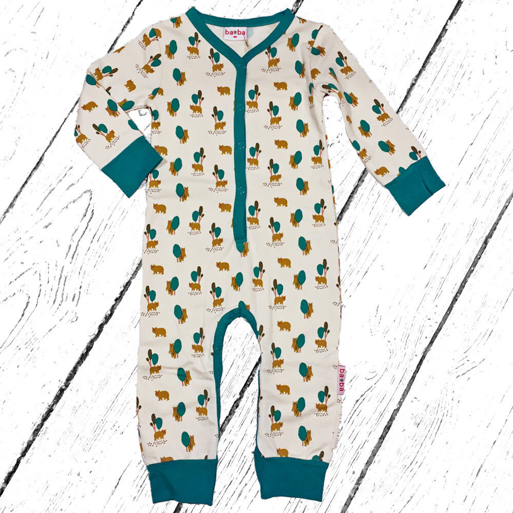Baba Babywear Overall Bodysuit Bear